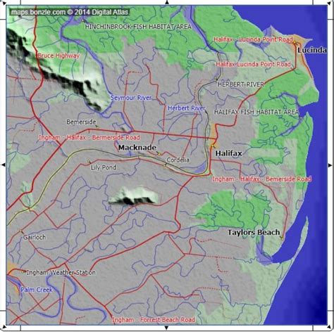 Lower Herbert Area Map - Neighbourhood Watch Queensland