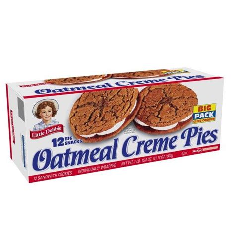 Little Debbie Oatmeal Creme Pies Big Pack 12Ct | Hy-Vee Aisles Online ...