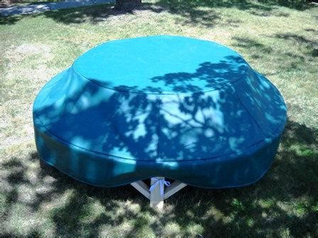 Moon Valley Rustic 56" Round Picnic Table Cover – Rocking Furniture