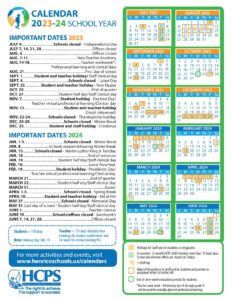 Henrico County Public Schools Calendar 2023-2024 Holidays