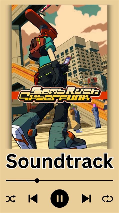 Bomb Rush Cyberfunk Soundtrack - A2Z Soundtrack