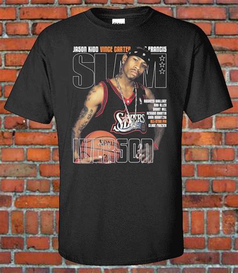 Allen Iverson SLAM Magazine Cover T Shirt