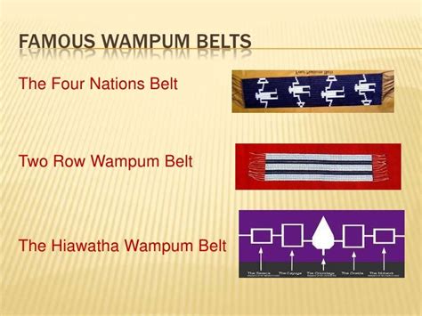 Wampum belt powerpoint