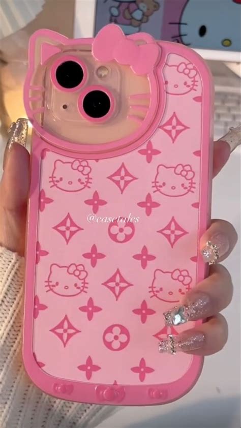 Hello Kitty Rooms, Pink Hello Kitty, Sanrio Hello Kitty, Pretty Iphone Cases, Cute Phone Cases ...