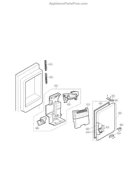 LG AEQ73110205 Icemaker (14 Cube) (AP5675953) - AppliancePartsPros.com