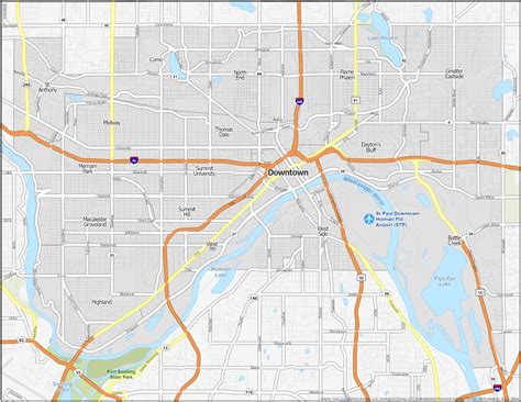 St. Paul Neighborhood Map - GIS Geography