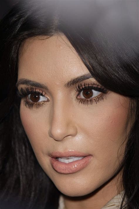 Long Lashes | Kim kardashian makeup, Kim kardashian, Dark brown natural ...