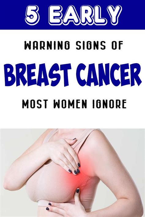 5 Most Common Signs Of Breast Cancer That Generally Women Ignore - eflstend