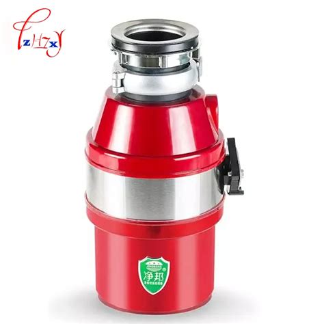 stainless steel Kitchen food waste processor kitchen garbage disposal crusher 450W grinder food ...