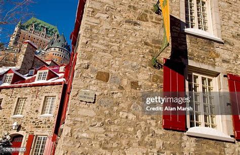 113 Fairmont Le Chateau Frontenac Winter Stock Photos, High-Res ...