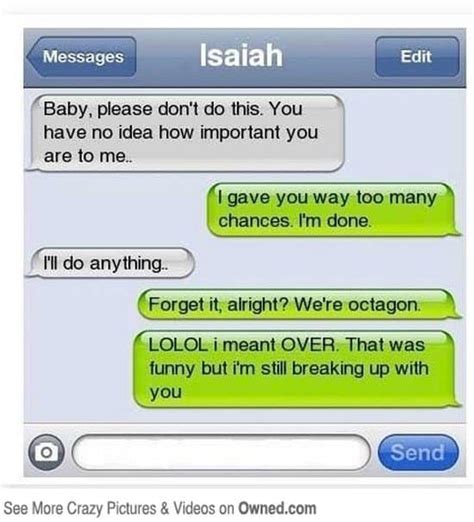 14 Of The Most Awesome Breakup Texts Ever