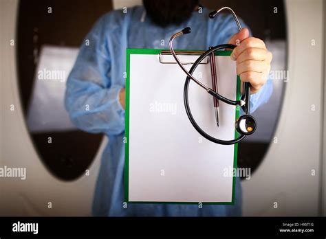 doctor cardiologist stethoscope file Stock Photo - Alamy