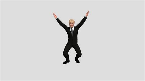 Trump YMCA Dance - Download Free 3D model by Decentralized ...