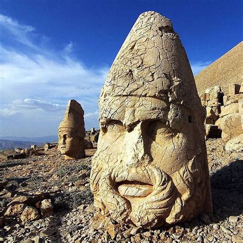 @gototurkeyuk on Instagram: “On the summit of Nemrut Dağı colossal ...