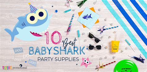 10 Best Baby Shark Party Supplies | Totally Inspired