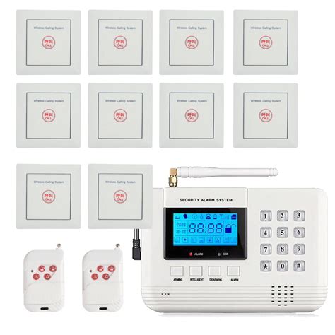 Hot sales 433mhz Wireless Calling system GSM alarm system waterproof ...