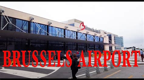 【Airport Tour】Brussels Airport Check in & Arrival area - YouTube