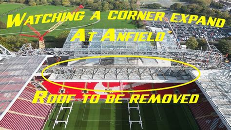 Anfield road stand expansion update and work in progress. 25th October ...