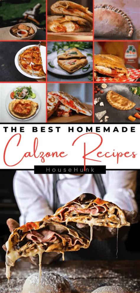 21 Calzone Recipes for Sensational Snacking - House Hunk