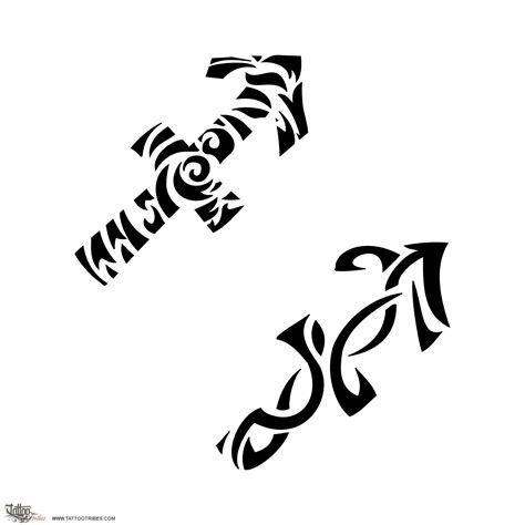 Zodiac Signs Tattoos Sagittarius