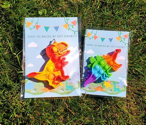 Dinosaur Party Favors Dinosaur Birthday Party Dinosaur - Etsy