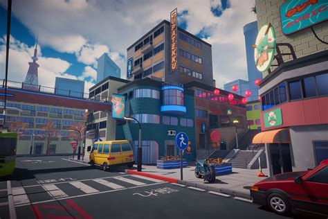 Anime City Pack | 3D Environments | Unity Asset Store