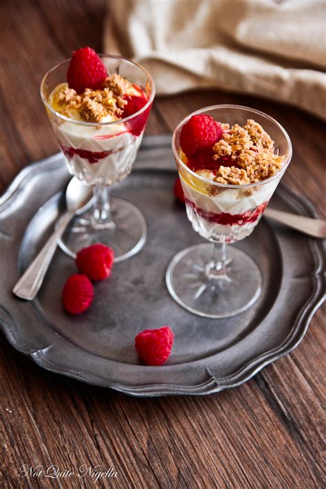 Cranachan Recipe healthy @ Not Quite Nigella