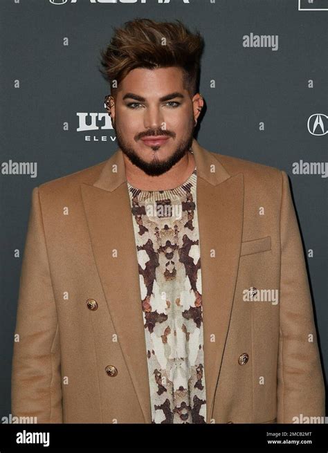 Adam Lambert attends the 2023 Sundance Film Festival "Fairyland ...