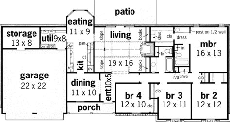 2 Bedroom Ranch Style House Plans - Luanetg