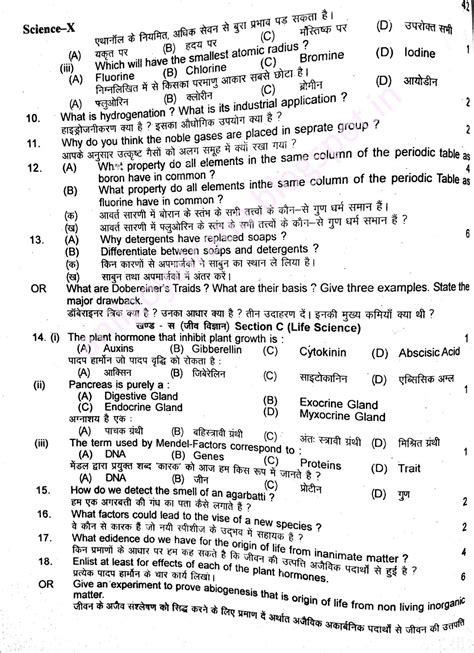 ANILRATIA: HARYANA BOARD CLASS 10TH SAMPLE PAPER SECOND SEMESTER