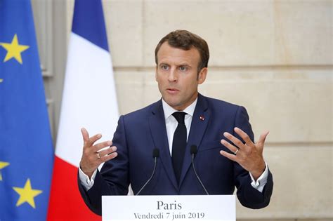 France’s Macron to promote climate effort at G-7 summit - The ...