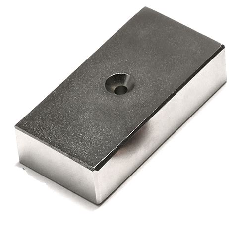 Huge Neodymium Block Countersunk Magnet - Magnets By HSMAG