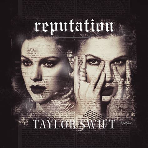 Taylor Swift - Reputation • Album Cover by Ninetyfourarts ️ # ...