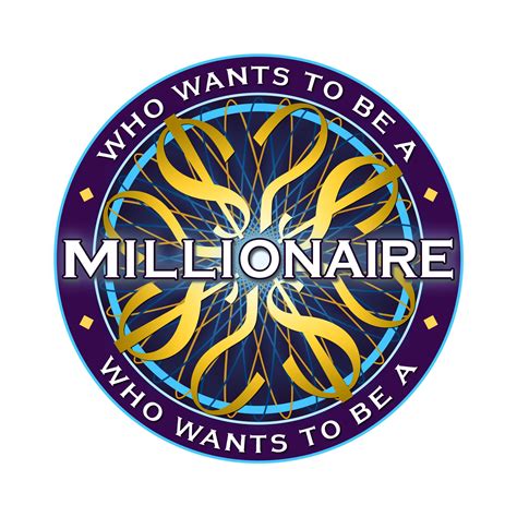 Who Wants to be a Millionaire Logo in 2022 | Tv show games, Family game night, Game show