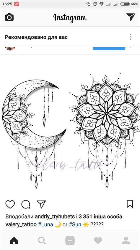 Best 12 Lotus with Sun and Moon tattoo and Stencil – Instant Digital Download – SkillOfKing.Com ...