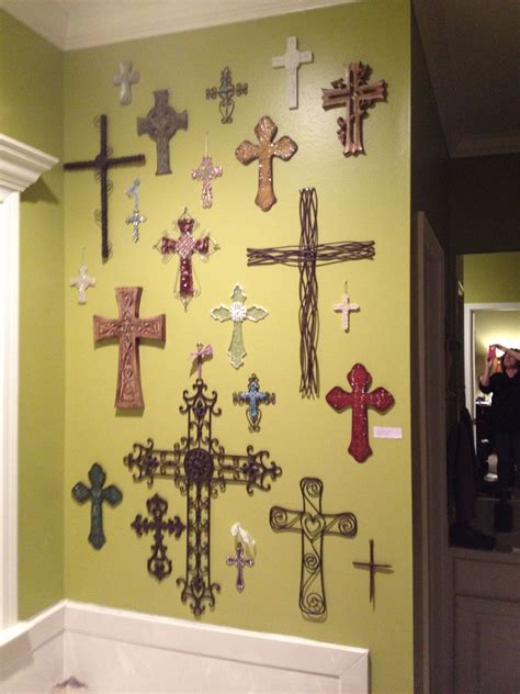 20+30+ Cross Wall Decor Ideas – HOMYRACKS