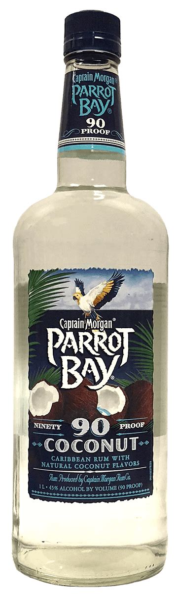 Captain Morgan Parrott Bay Coconut Rum - 90 Proof - 1 L | Bremers Wine ...