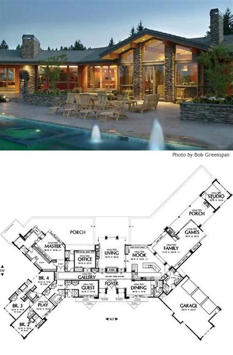 8 cliff may inspired ranch house plans from houseplans com – Artofit