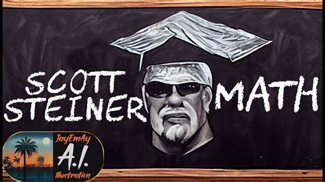 Scott Steiner -"Math" promo, but it's been illustrated by an AI - TNA ...