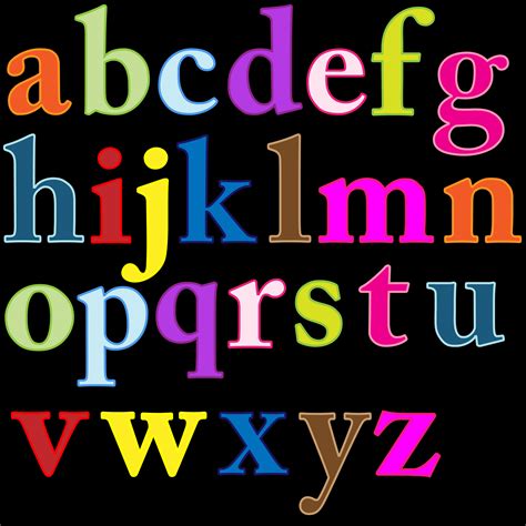 Alphabet Letters Colorful Free Stock Photo - Public Domain Pictures