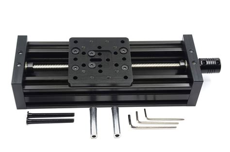 Buy Befenybay 250mm 4080U Aluminum Profile Z-axis Screw Slide Table Linear Actuator for 3D ...