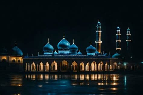 Night Mosque Stock Photos, Images and Backgrounds for Free Download