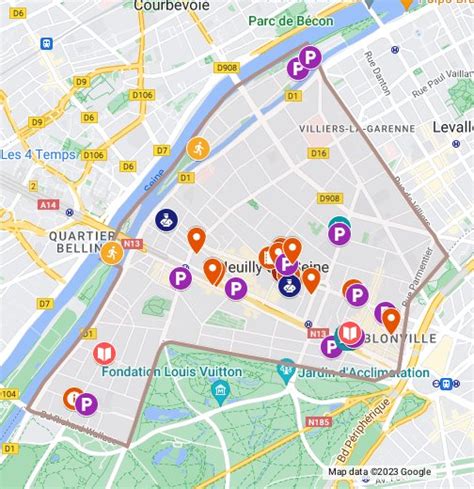 Ville de Neuilly-sur-Seine - Google My Maps