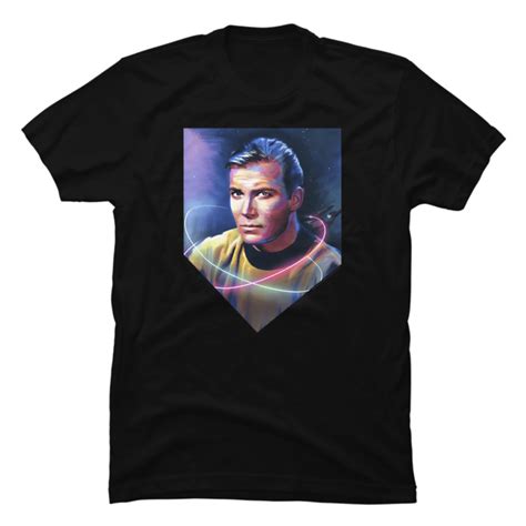 Star Trek Captain James Tiberius Kirk - Buy t-shirt designs