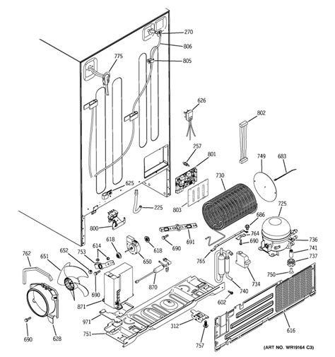 Ge Monogram Built In Refrigerator Parts Diagram | Reviewmotors.co