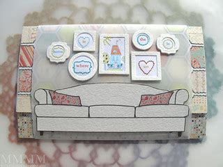 Tiffany Doodles Couch Notebook 1 - belly band cover on | Flickr