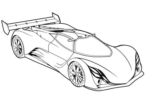 Tô Màu Siêu Xe Lamborghini - Tranh Tô Màu Cho Bé