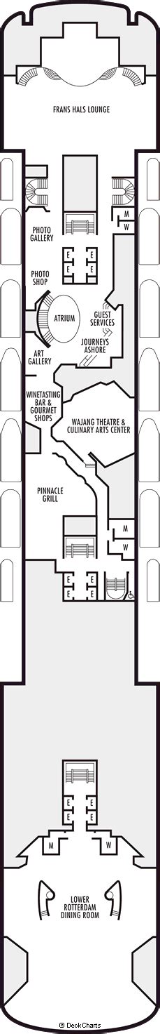 Holland America Volendam Deck Plans: Ship Layout, Staterooms & Map - Cruise Critic