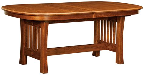 Arts & Crafts Trestle Dining Table | Home and Timber