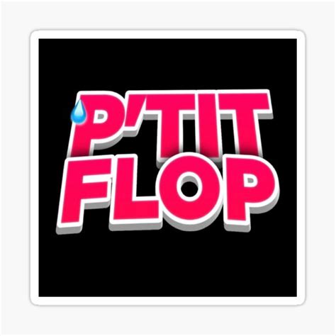 Sticker « Petit flop / P’tit flop - Meme », par AdilShop | Redbubble